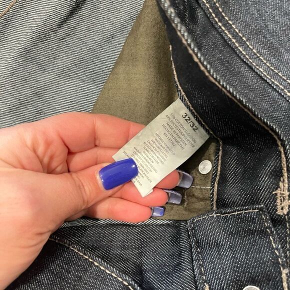 NWT 65 MCMLXV Men's Premium Denim Dark Wash Jeans Size 32/32 - Picture 8 of 13